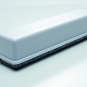 Burete magnetic extra strong, pentru table de sticla, din pasla alba, SMIT