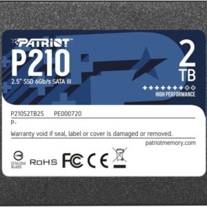 SSD Patriot P210, 2TB, SATA III