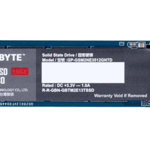 GIGABYTE SSD M.2 PCIe 512GB