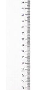 Rigla flexibila din plastic, 30cm, ALCO - transparent