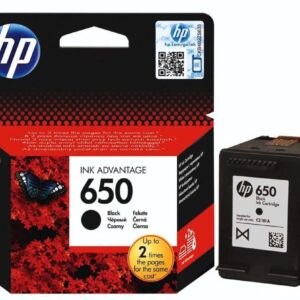 Cartus cerneala HP neagra CZ101AE(650) pentru DeskJet 2515 E-AIO, 13.5ml