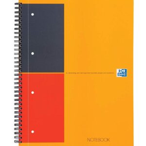 Caiet cu spirala, OXFORD Int. Notebook, A4+, 80 file-80g/mp, hardcover, Scribzee - dictando
