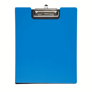 Clipboard dublu A4, plastifiat PP, MAUL Flexx - albastru