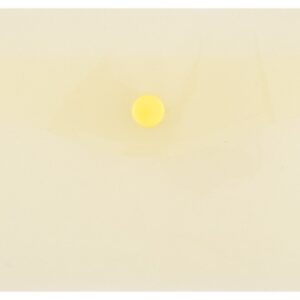 Mapa PP protectie documente DL landscape, inchidere cu capsa, 10/set, DONAU - galben transparent