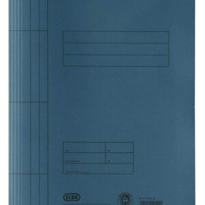 Dosar carton cu sina ELBA Smart Line - albastru