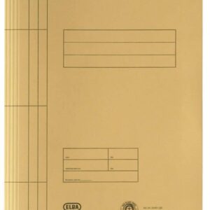 Dosar carton cu sina ELBA Smart Line - galben