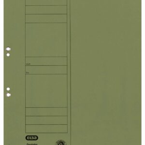 Dosar carton cu capse 1/2 ELBA Smart Line - verde