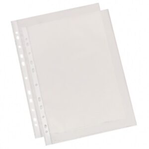 Folie de protectie ESSELTE, A4, 55 mic, 10 buc/set, cristal