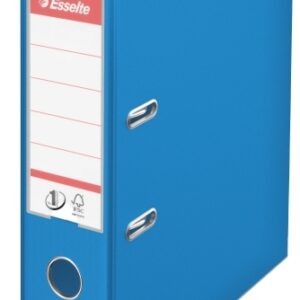 Biblioraft Esselte No.1 Power VIVIDA, PP/PP, partial reciclat, FSC, A4, 75 mm, albastru