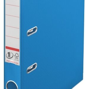 Biblioraft Esselte No.1 Power VIVIDA, PP/PP, partial reciclat, FSC, A4, 50 mm, albastru