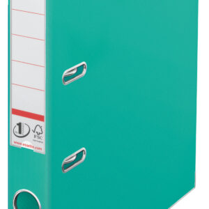 Biblioraft Esselte No.1 Power, PP/PP, partial reciclat, FSC, A4, 50 mm, menta