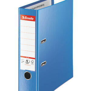 Biblioraft Esselte No.1 Power Jumbo Plus VIVIDA, PP/PP, partial reciclat, FSC, 80 mm, albastru
