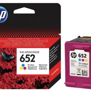 Cartus cerneala HP color F6V24AE(652) pentru DeskJet 1115/2135/4675, 200pg.