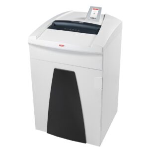 Distrugator documente manual HSM Securio P36i, 16-18 coli, cross cut (1,9 x 15 mm), securitate 5