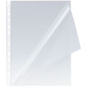 Folie protectie "L" pentru documente A4, 150 microni, 100 folii/set, Q-Connect - cristal