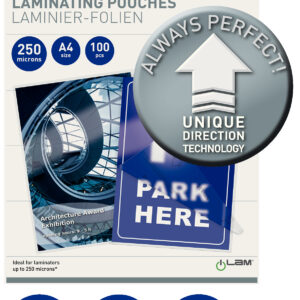 Folie laminare LEITZ UDT, la cald, A4, 250 mic, 100 buc/ set
