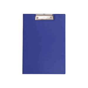 Clipboard dublu A4, plastifiat PP, MAUL Poly - albastru