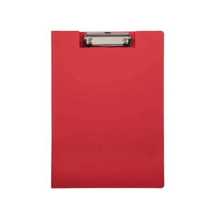 Clipboard dublu A4, din carton dur, MAUL Balance - rosu