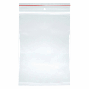 Pungi plastic cu fermoar pentru sigilare, 100 x 200 mm, 40 microni, 100 buc/set, Office Products -tr