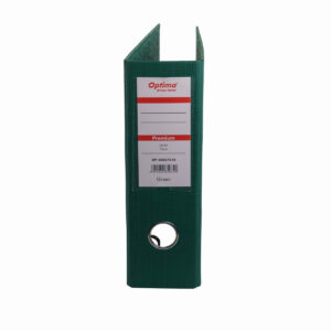 Biblioraft A5, plastifiat PP/PP, 75 mm, Optima Premium - verde