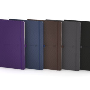 Caiet cu elastic, OXFORD Signature, B5, 80 file - 90g/mp, Scribzee, dictando - classic colors