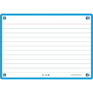 OXFORD Flash Cards 2.0, 80 flash cards/set, A6(105 x 148mm), Scribzee-dict-margine turcoaz