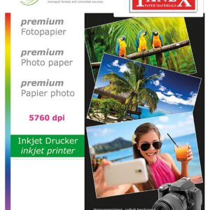 Hartie foto lucioasa, pentru inkjet, A4 - 240gsm, 20 coli/top, TANEX
