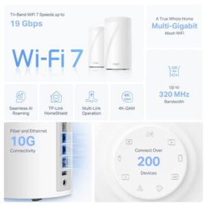 TP-LINK KIT BE19000 MESH WIFI 7 TRI-B2PK - imagine 11