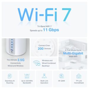 TP-LINK KIT BE9300 MESH WIFI 7 2PK - imagine 11