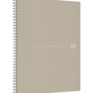 Caiet cu spirala, OXFORD Origins, A4+, 70 file-90g/mp, Scribzee, coperta PP nisip - dictando