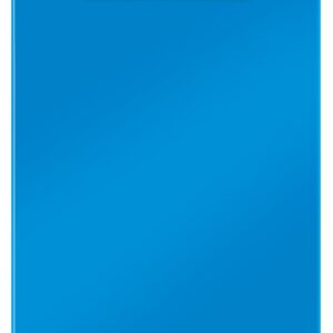 Clipboard LEITZ WOW, simplu, PS, A4, 100 coli, albastru