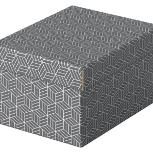Cutie depozitare Esselte Recycled, carton, 100% reciclat, FSC, 25x20x15 cm, cu capac, 3 buc/set, gri