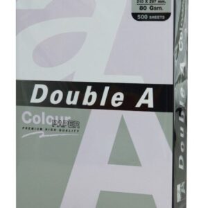 Hartie color pentru copiator A4, 80g/mp, 500coli/top, Double A - pastel lavender
