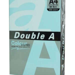 Hartie color pentru copiator A4, 80g/mp, 500coli/top, Double A - pastel ocean