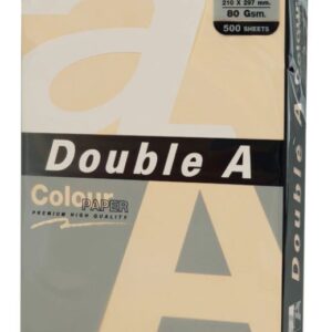 Hartie color pentru copiator A4, 80g/mp, 500coli/top, Double A - pastel old rose