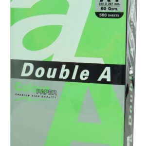 Hartie color pentru copiator A4, 80g/mp, 500coli/top, Double A - parrot intens
