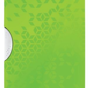Dosar cu clip LEITZ WOW ColorClip, PP, A4, 30 coli, verde