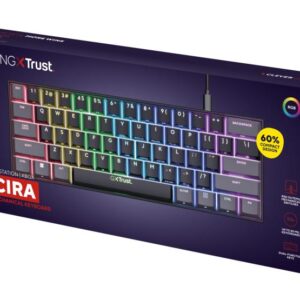 Tastatura mecanica TrustGXT 867 Acira ng - imagine 10