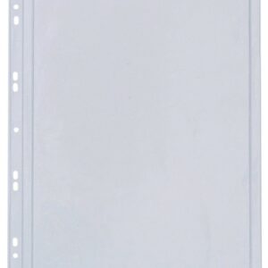 Folie protectie pentru documente A4, cu burduf 28mm, PP - 180 microni, 10 folii/set, Office Products