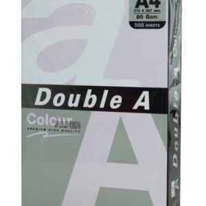 Hartie color pentru copiator A4, 80g/mp, 100coli/top, Double A - pastel lavender