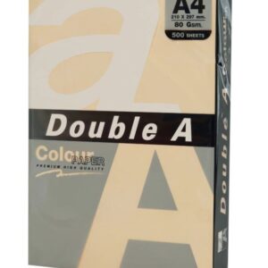 Hartie color pentru copiator A4, 80g/mp, 25coli/top, Double A - pastel old rose