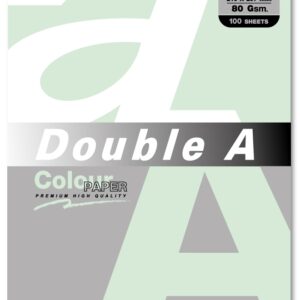 Hartie color pentru copiator A4, 80g/mp, 100coli/top, Double A - pastel lagoon