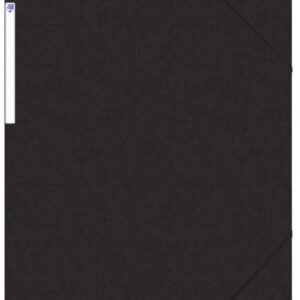 Mapa A3, carton MultiStrat 390g/mp, cu elastic pe colturi, OXFORD Top File - negru