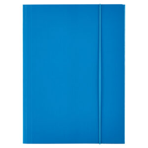 Mapa cu elastic ESSELTE Economy, carton, A4, albastru deschis