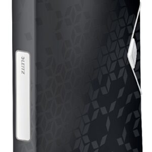 Mapa Jumbo LEITZ WOW, PP, A4, 250 coli, negru