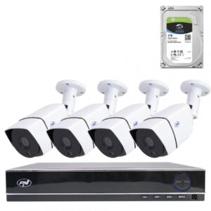 PNI KIT NVR HOUSE PTZ1300 1TB + 4CAM