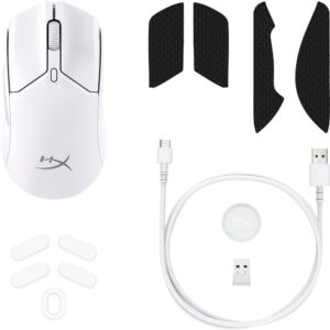 HyperX Pulsefire Haste Core 2 WS, alb - imagine 5