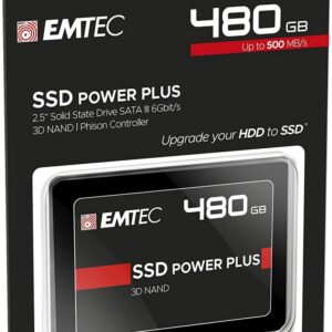SSD Emtec X150, 480GB, 2.5", SATA III