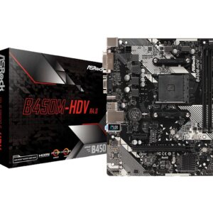 MB ASROCK AMD B450M-HDV R4.0