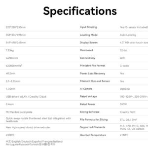 CREALITY ENDER-3 V3 3D PRINTER - imagine 6